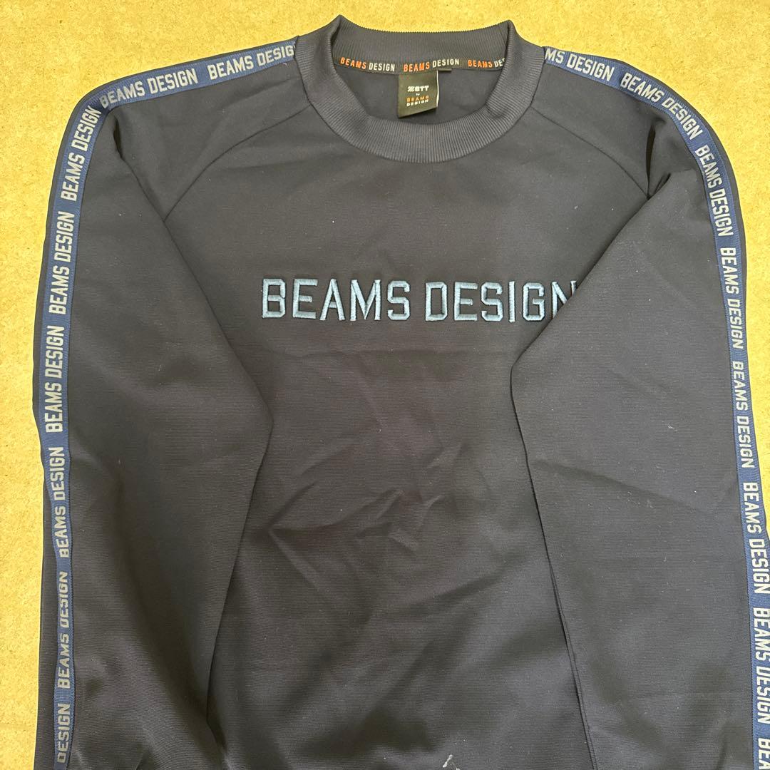 BEAMS DESIGN ＆ZETT コラボジャージ上下セット ネイビー