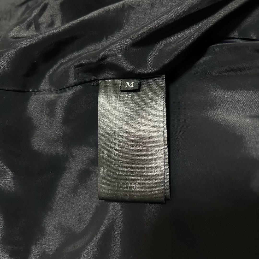 【美品】TAE ASHIDA ダウンコート ブラック ファー襟 M ロング