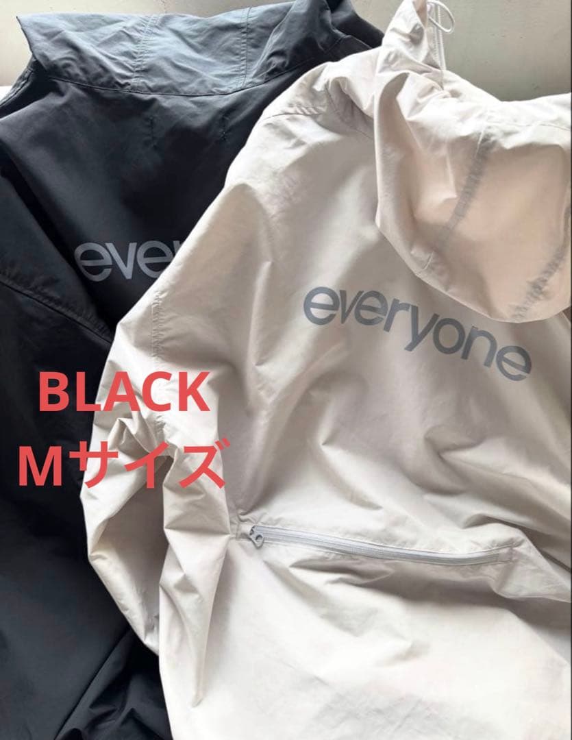 前橋限定everyone compact anorak アノラック　バックロゴ