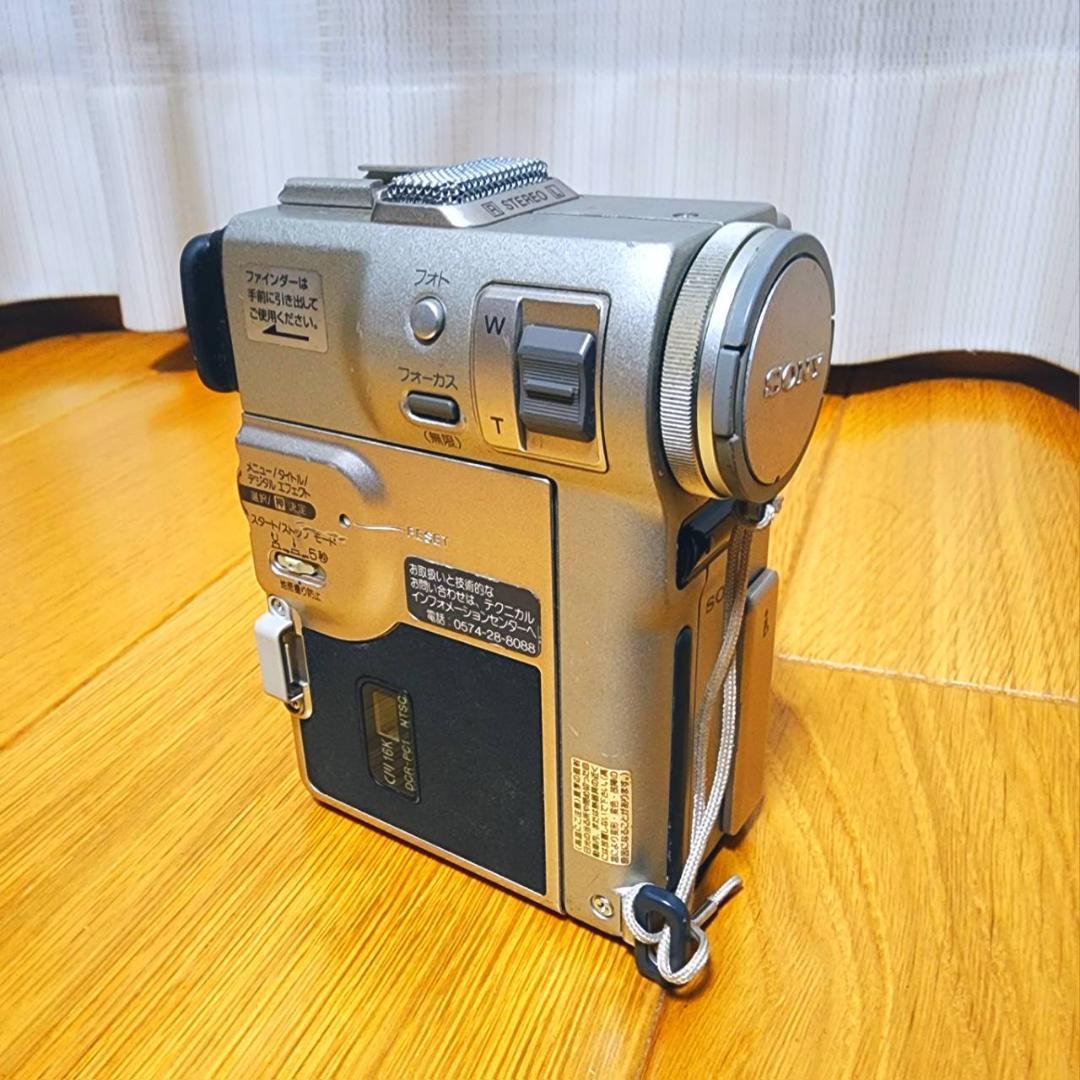 【動作確認済】SONY 高画質 MiniDV ビデオカメラ DCR-PC1