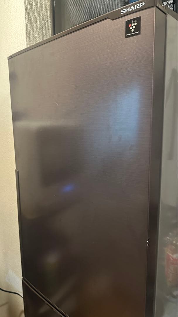 SHARP 冷蔵庫 プラズマクラスター 2017年製 271L