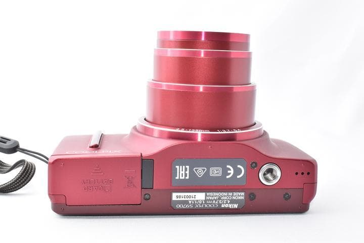 ニコン nikon coolpix S9700 レッド