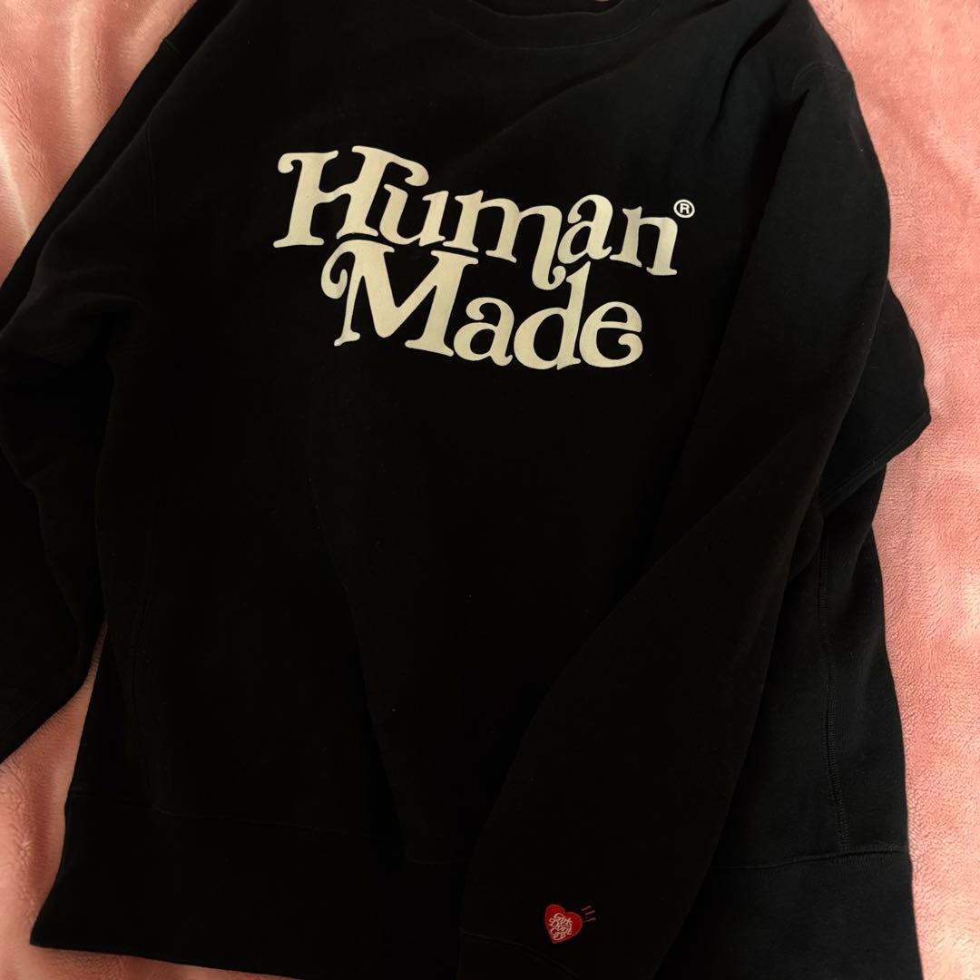 human madeトレーナー