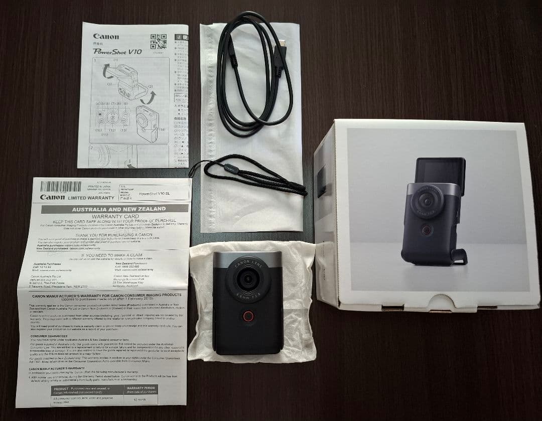 Canon PowerShot V10 ビデオカメラ 本体