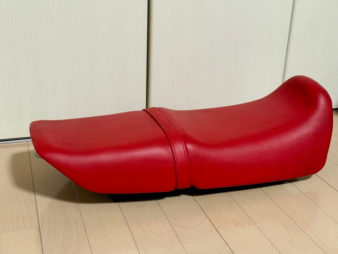 CBR400F 純正シート 中古 当時物 赤 NC17