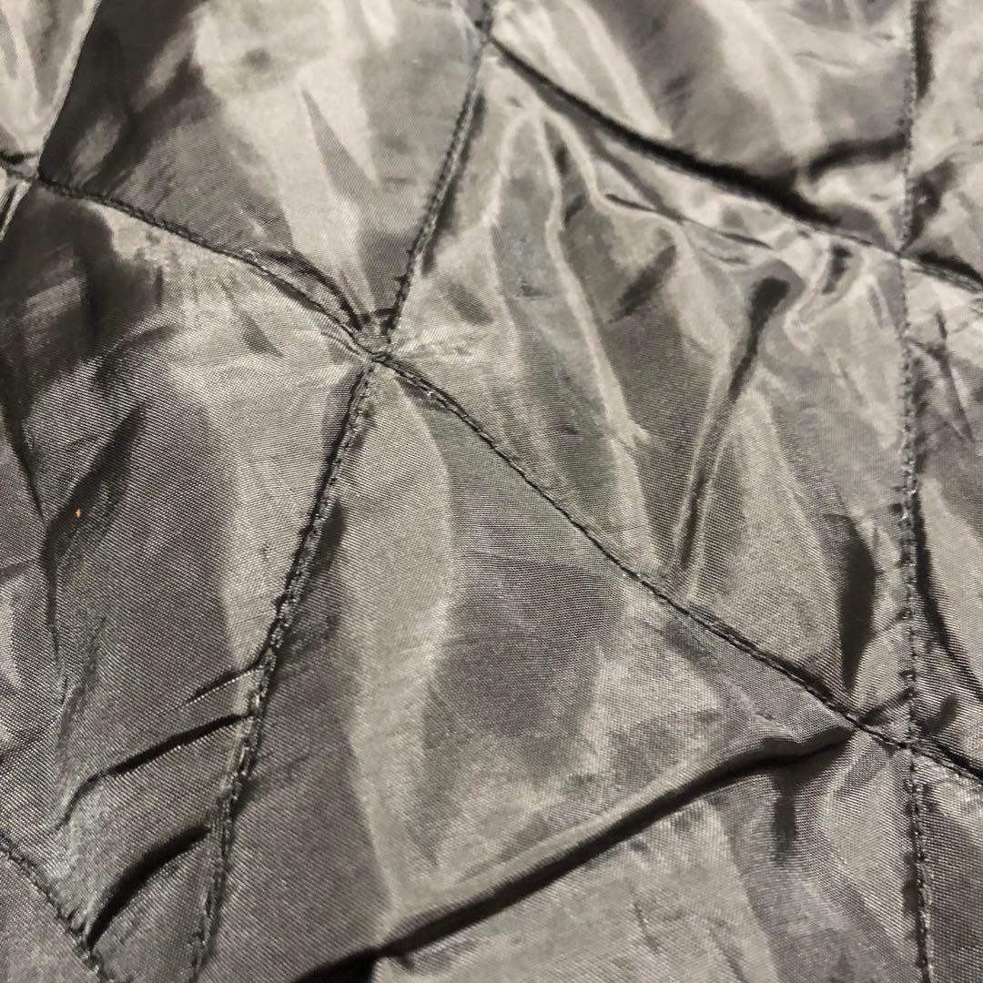 pelle pelle ペレペレ キルティング オール刺繍 ファー付 ジャケット