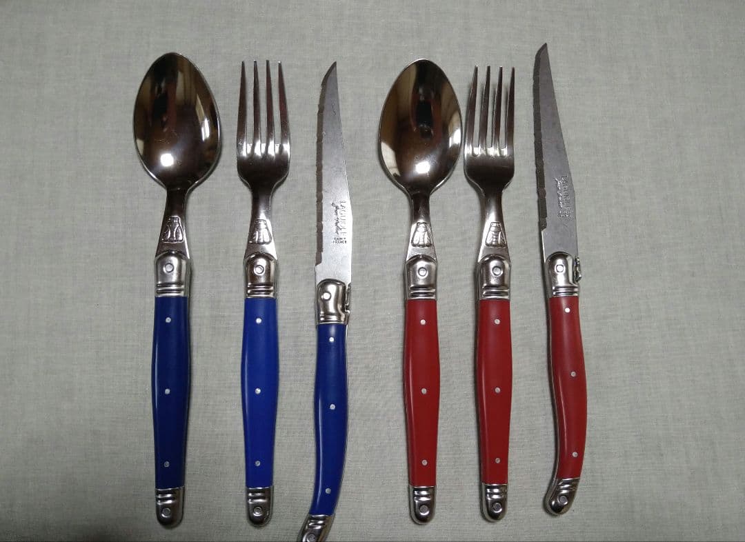 ジャンデュボ ライヨール テーブルスプーン、フォーク、ナイフ　2セット