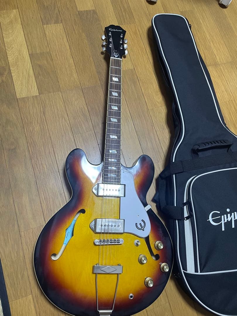 リッケン工房調整済み！Epiphone Casino VS