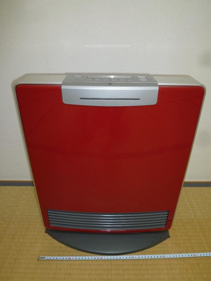 TOHO GAS ガスファンヒーター 赤