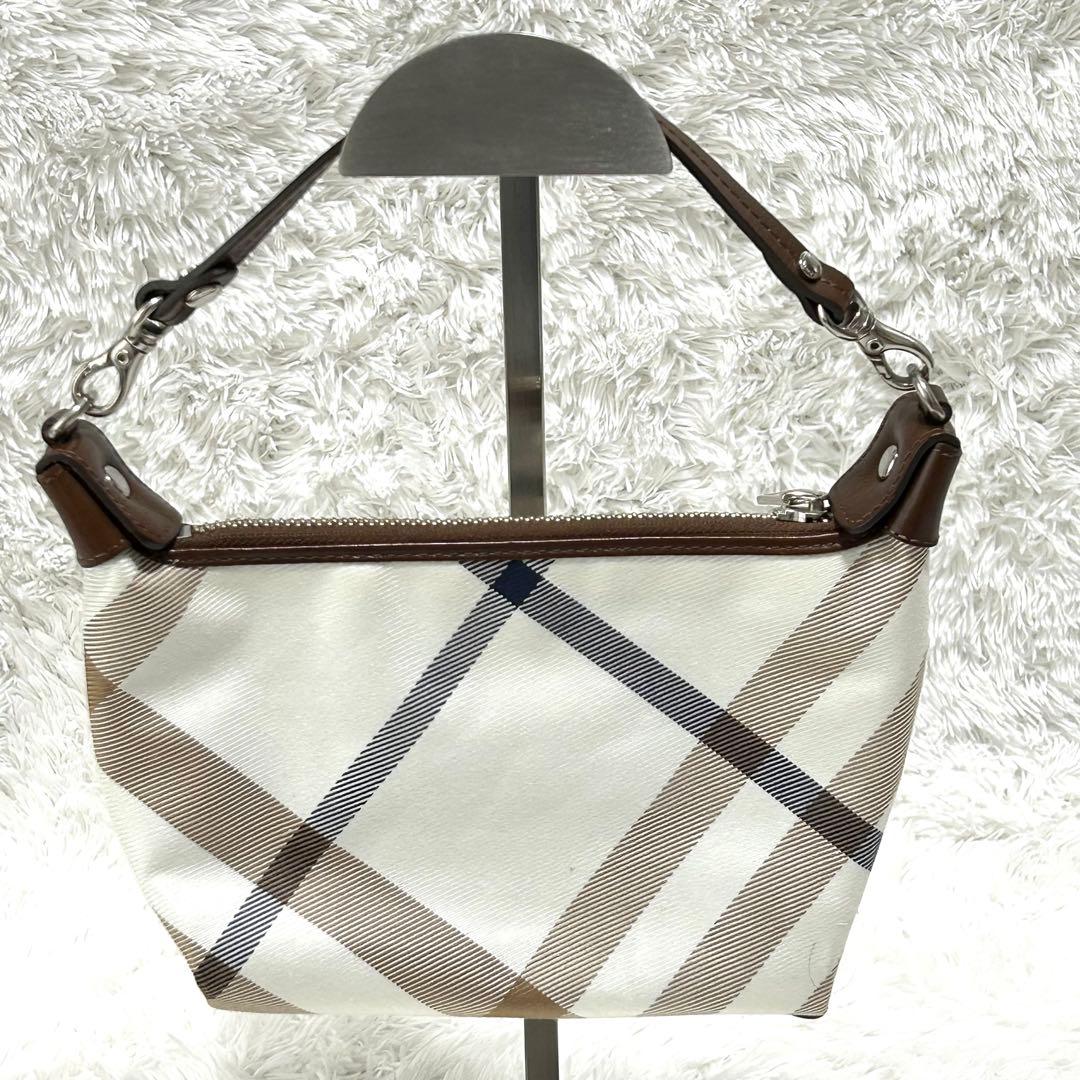 ✨美品✨ BURBERRY BLUELABEL アクセサリーポーチ ハンドバッグ