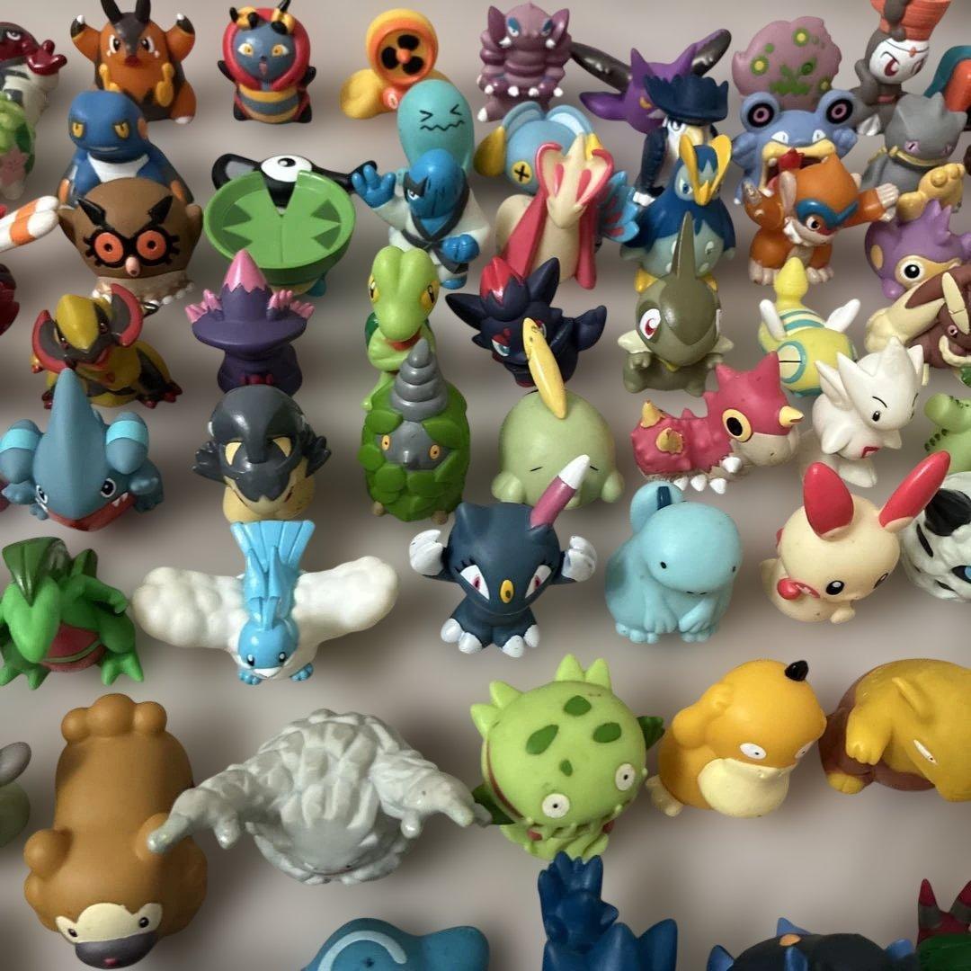①ポケモンキッズ ポケモン まとめ売り 200体 伝説 ピカチュウ ミュウ