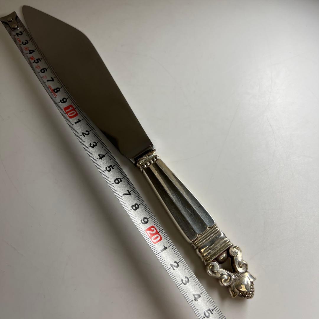 専用希少ジョージジェンセンエコーンケーキナイフ　109g 東Y7-0917⭐︎2F