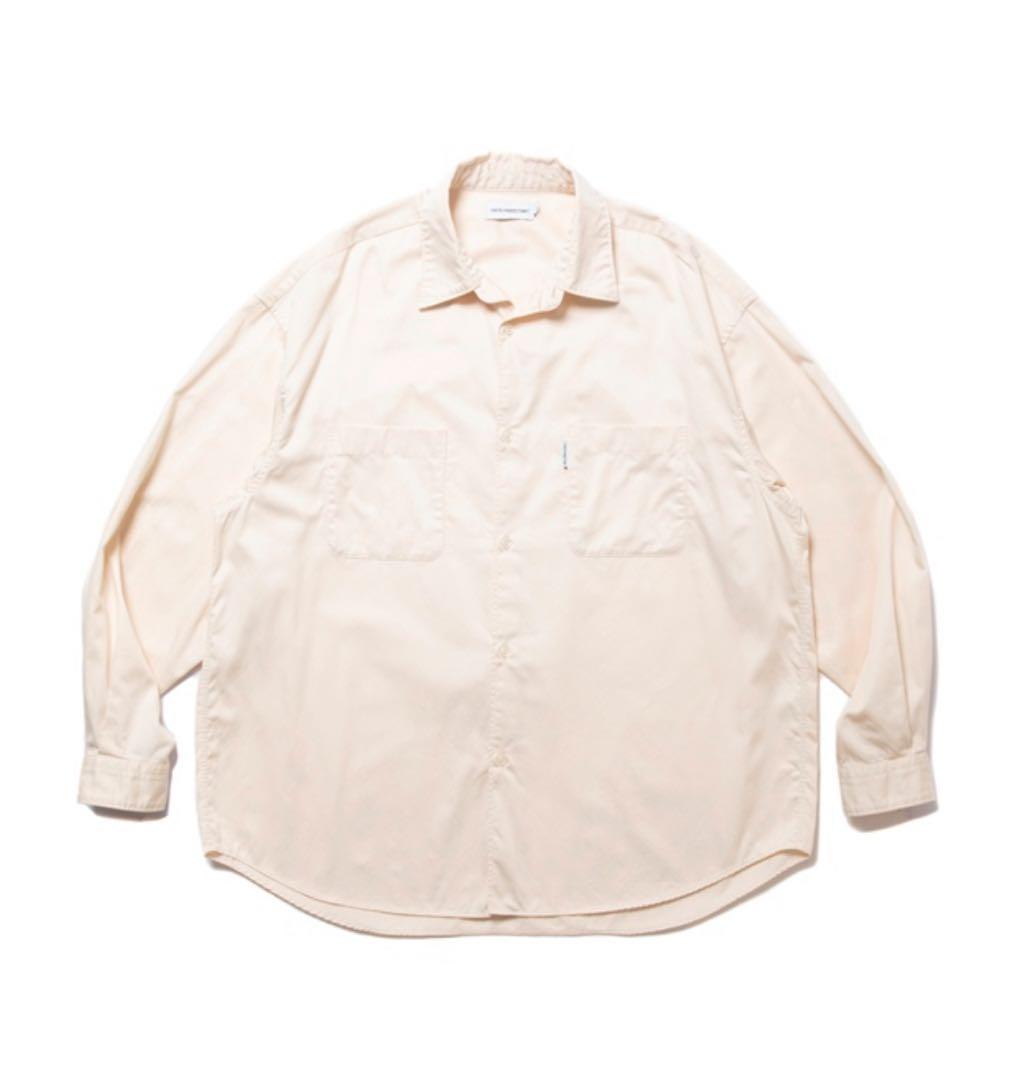 トップス cootie Cotton Satin L/S Shirt