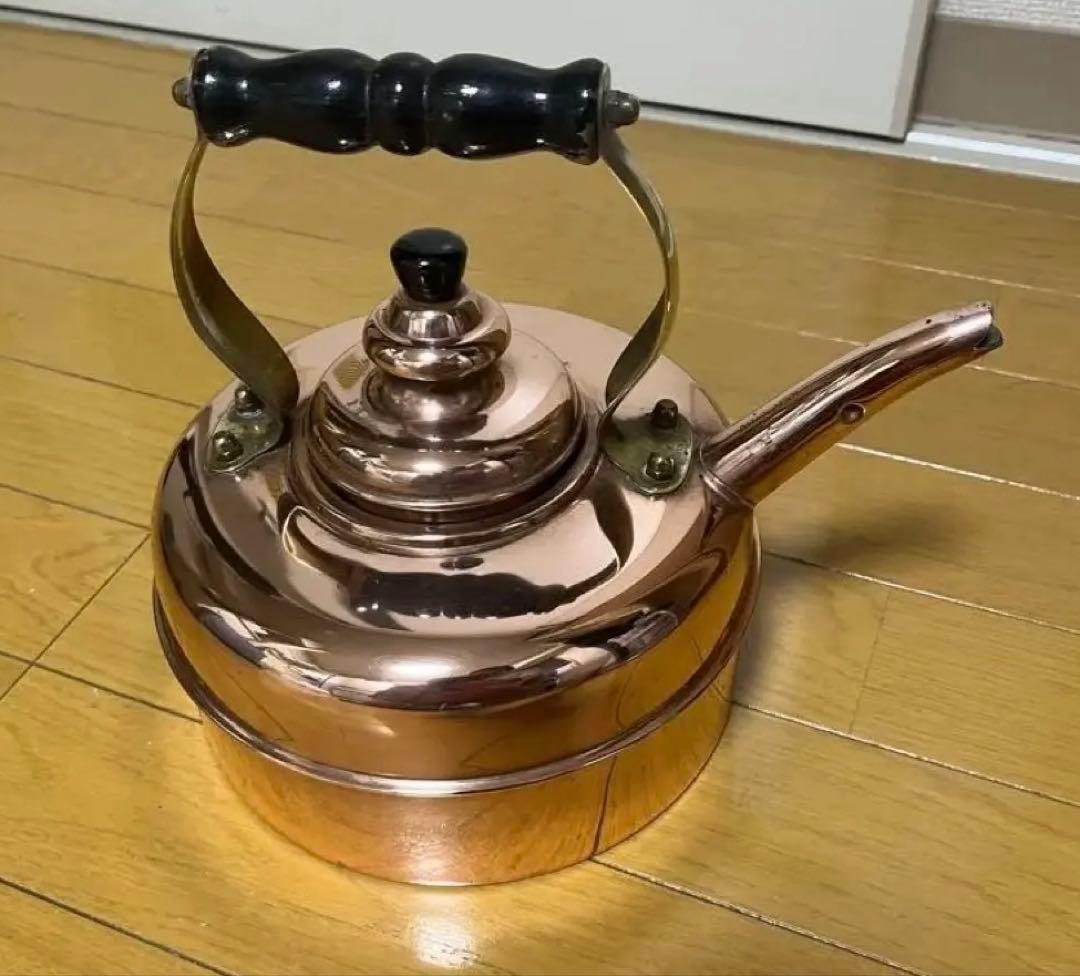 【1点本日限定特価】 シンプレックス　銅製ケトル　Simplex