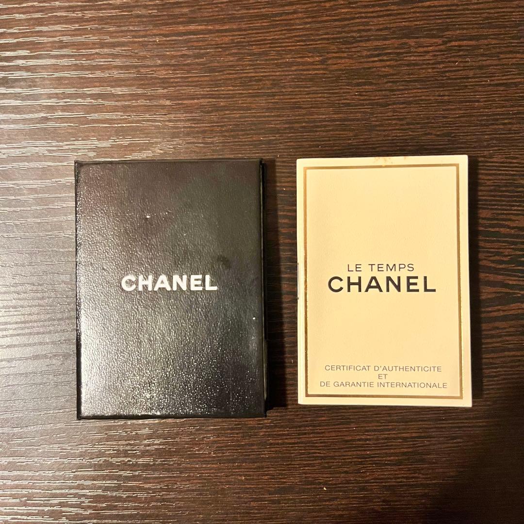 CHANEL SWISS 腕時計 ゴールド/ブラック S