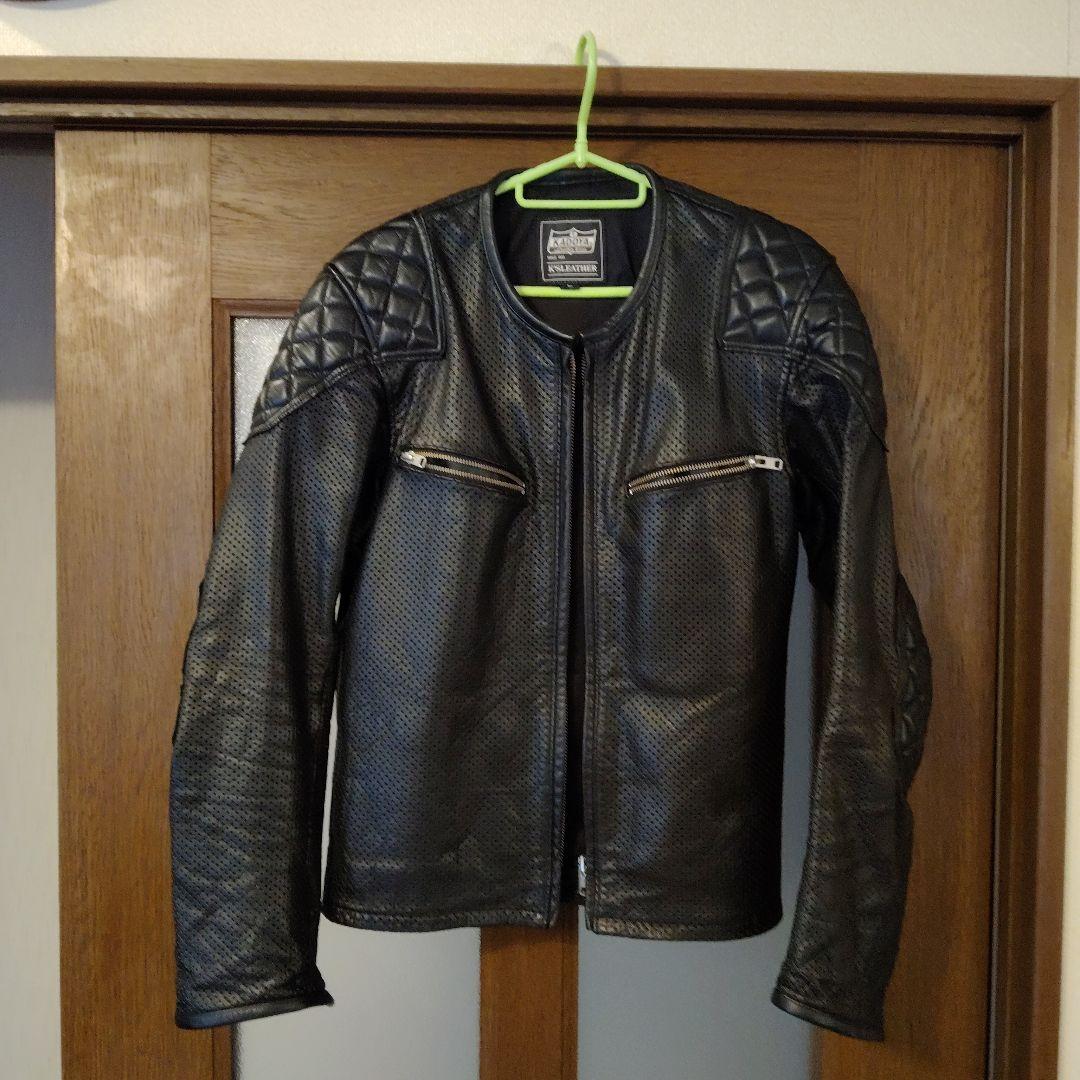 KADOYA K'SLEATHER PL-EVOメッシュライダースジャケット L