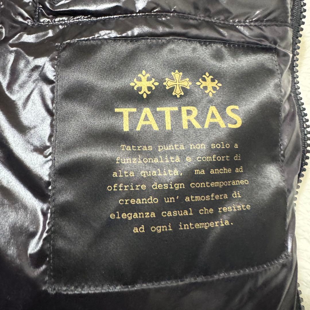 美品！タトラス BABILAバビラ希少03 （L）ブラック ロングダウンコート