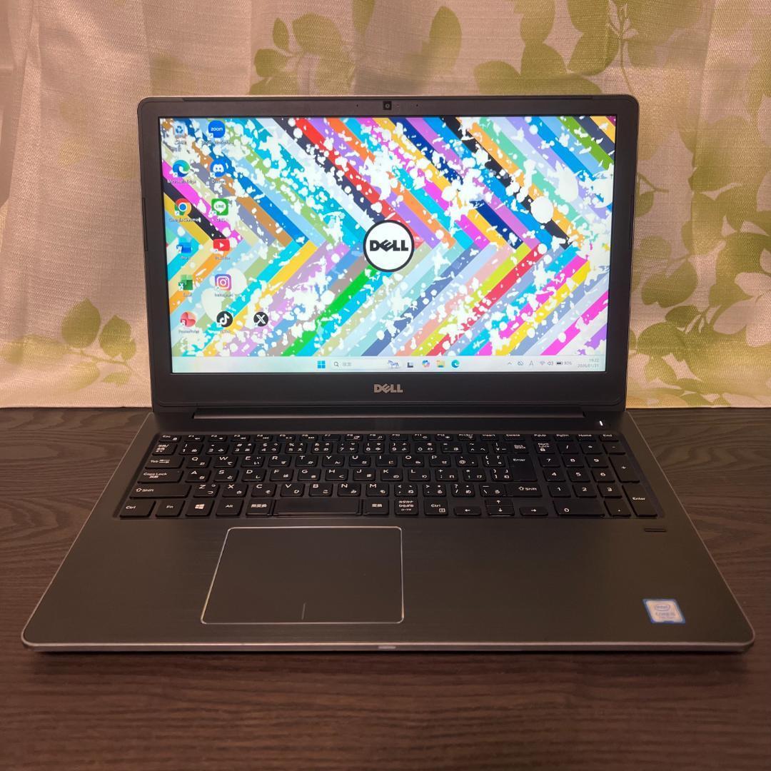 コスパ◎Dell☆Vostro✨オフィス付き☆新品SSD256GB☆8GB☆i5