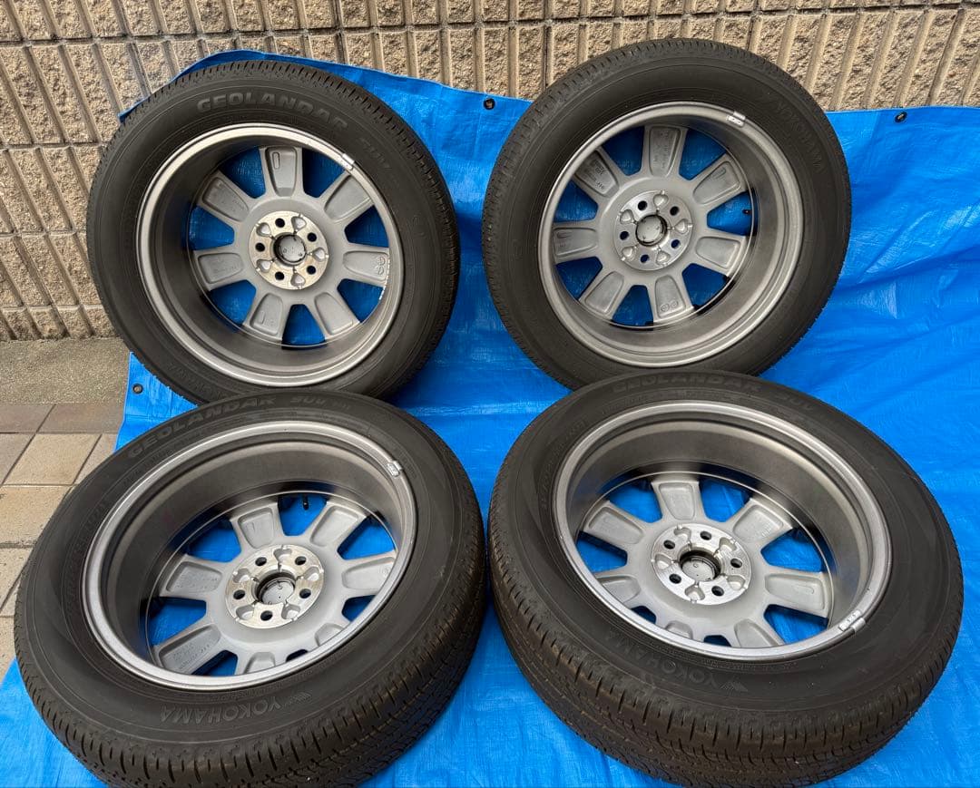 デリカD5 シャモニー　純正ホイール＆タイヤ4本セット【新車外し品】