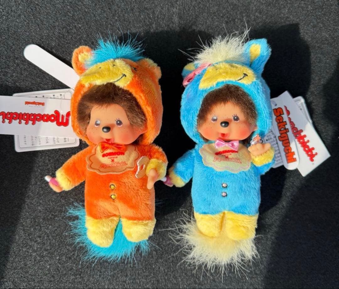 【新品】湯布院限定 モンチッチ 馬シリーズ 男の子・女の子 2体セット