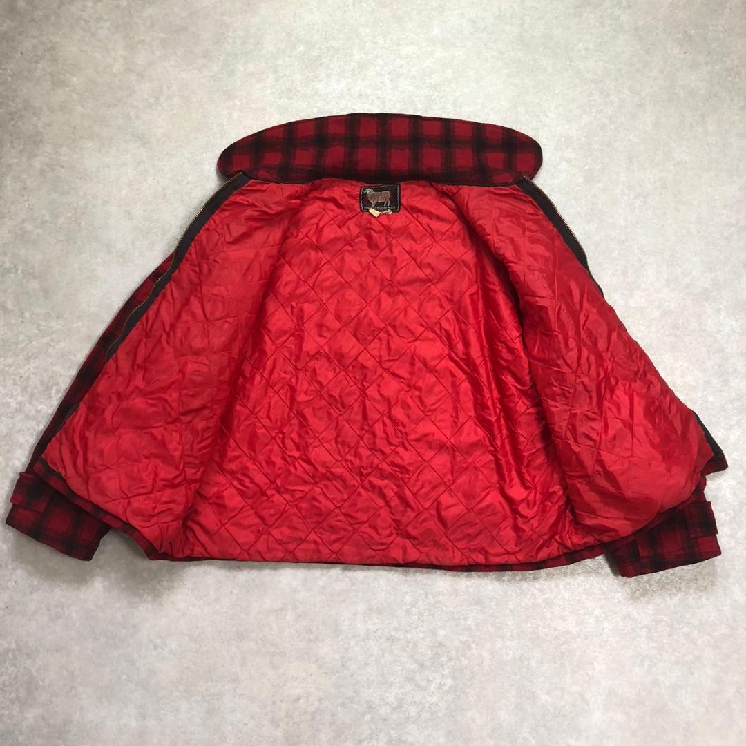 70s-80sヴィンテージUSA製ウールリッチドリズラージャケットTALON