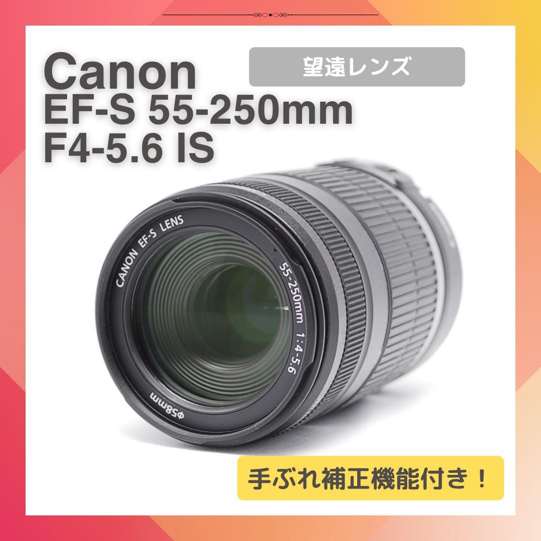 ✨Canon EF-S 55-250mm IS✨望遠レンズ✨運動会・発表会に★