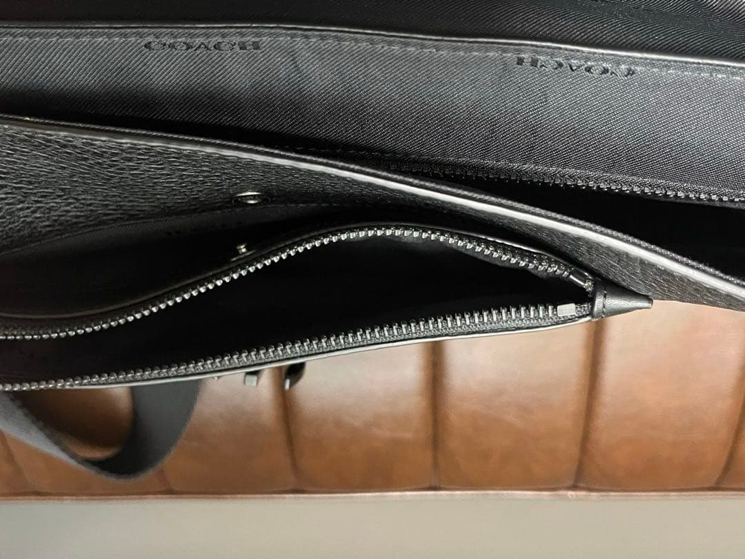 コーチ マンハッタン バイクバッグ ショルダーバッグ ブラック