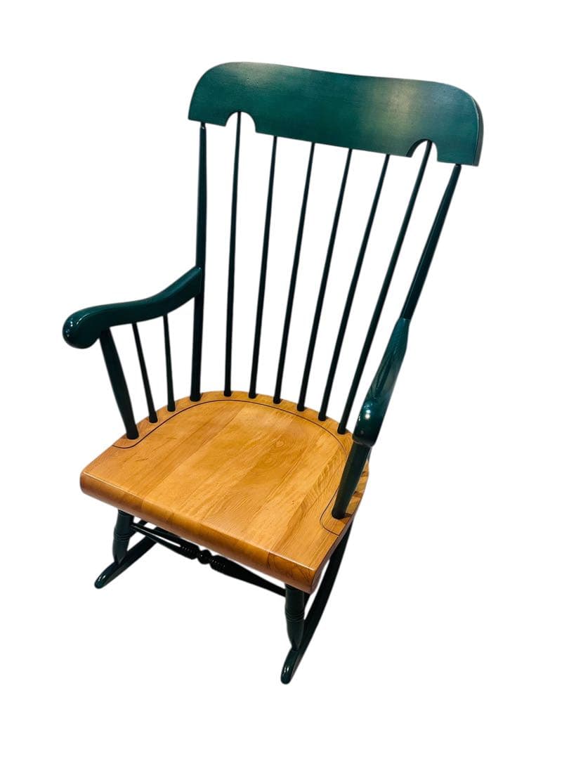 希少カラー 飛騨産業 ロッキングチェア ヴィンテージ品