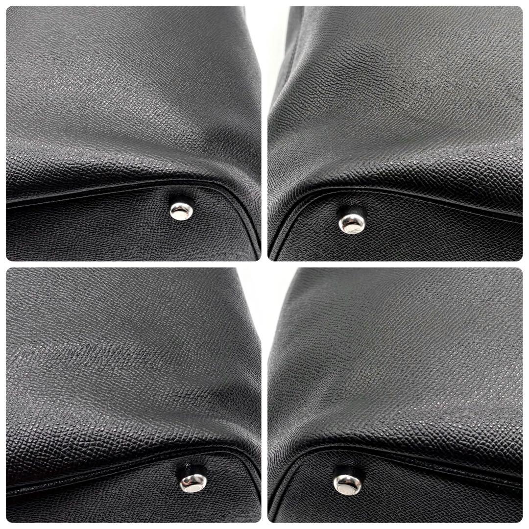 【未使用級】コーチ ベケット ビジネス トートバッグ 2way レザー ブラック