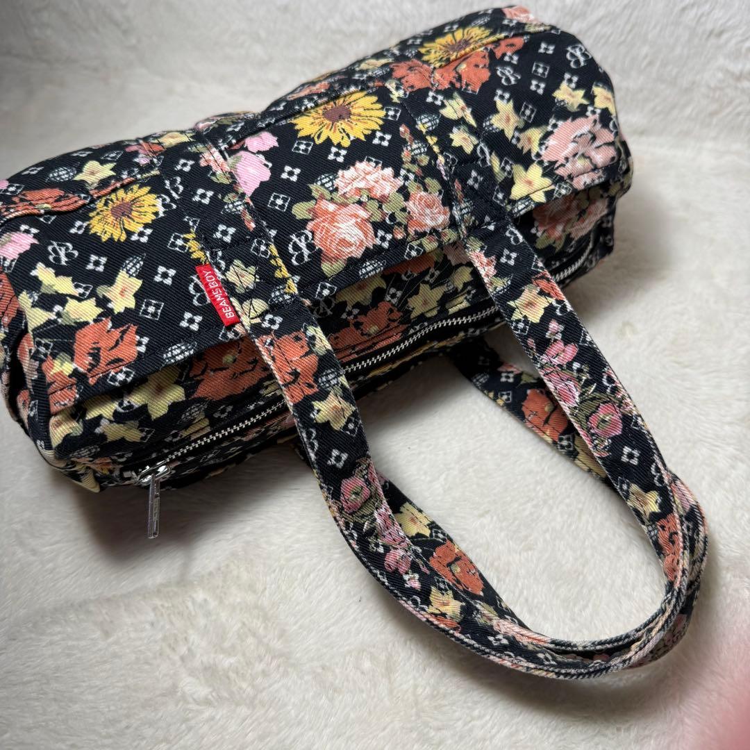 PORTER×BEAMS BOY 花柄モノグラム　ミニボストン