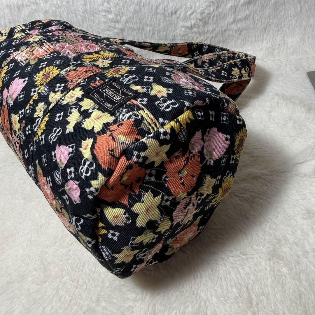 PORTER×BEAMS BOY 花柄モノグラム　ミニボストン