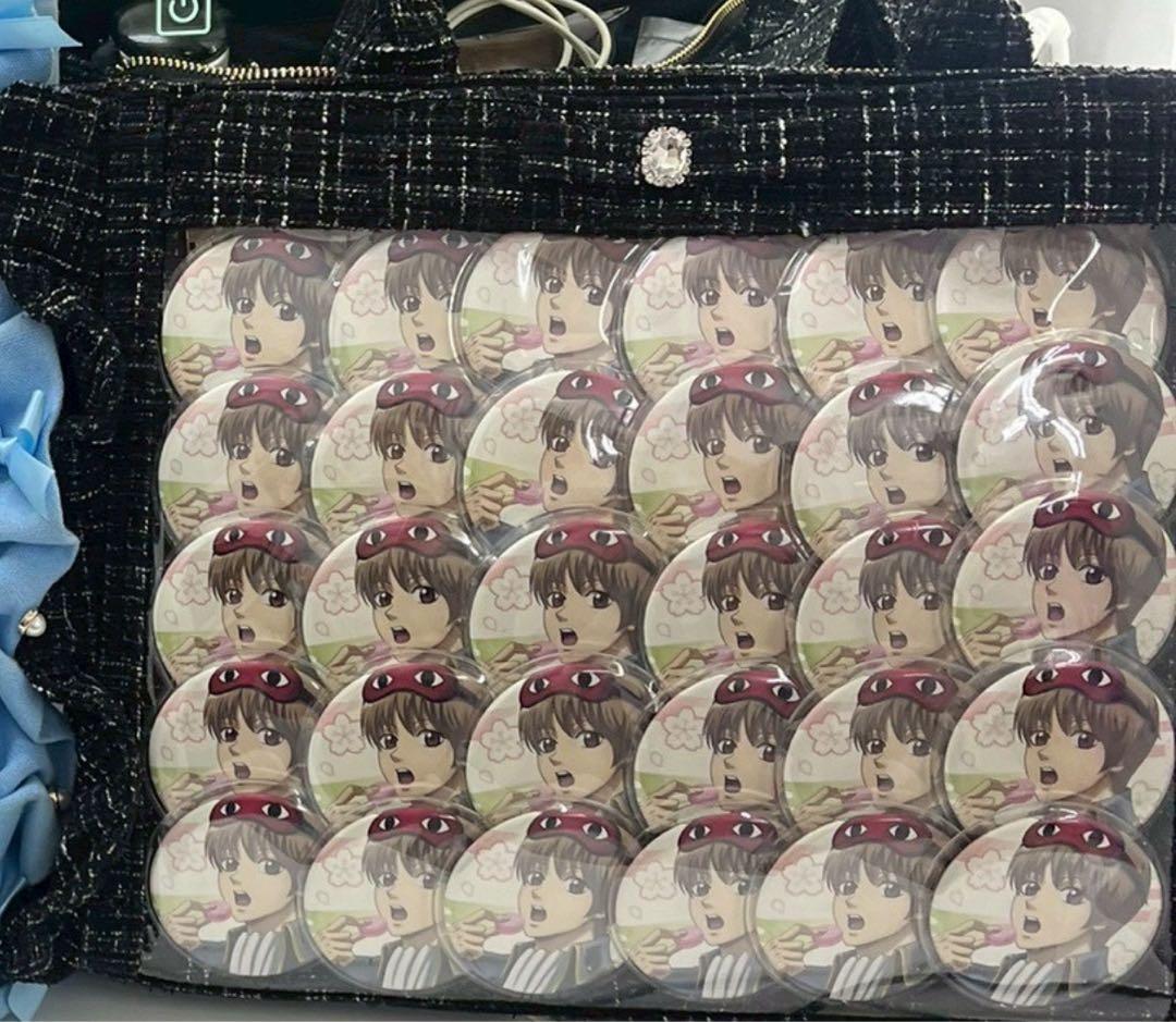 パレットリリー ツイードバッグ 痛バ A4 ブラック