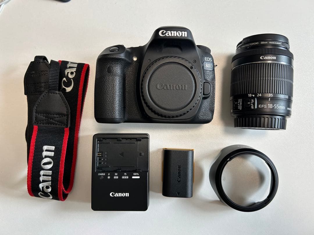 Canon EOS 80D デジタル一眼レフ EF-S 18-85mmレンズ付き