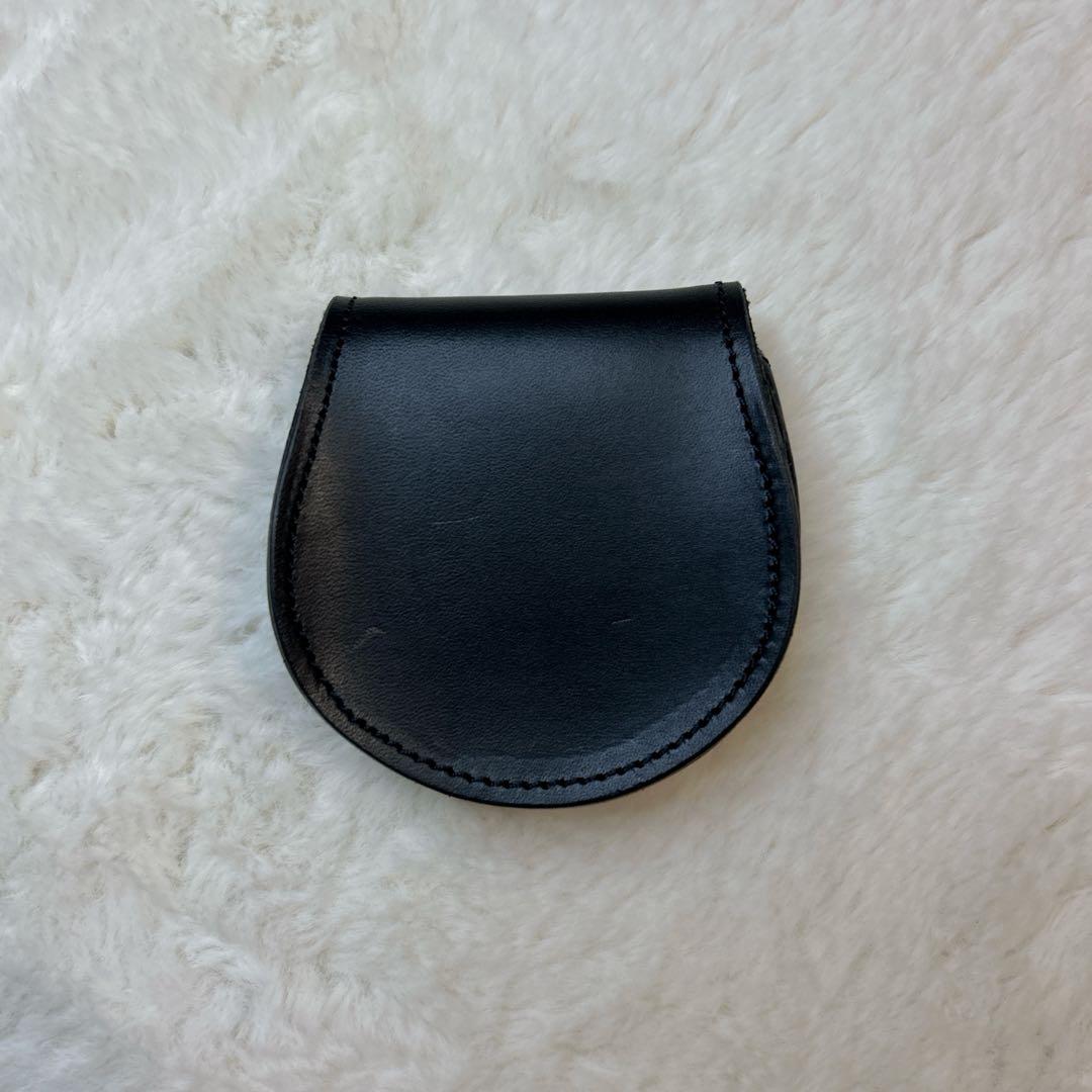 ポーター ケース ブラック レザー ネイチャー PORTER 小銭入れ革黒