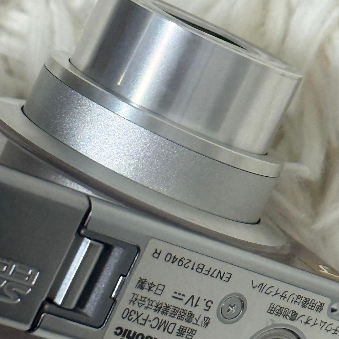 Panasonic LUMIX DMC-FX30 実働品 完品 ブラウンデジカメ