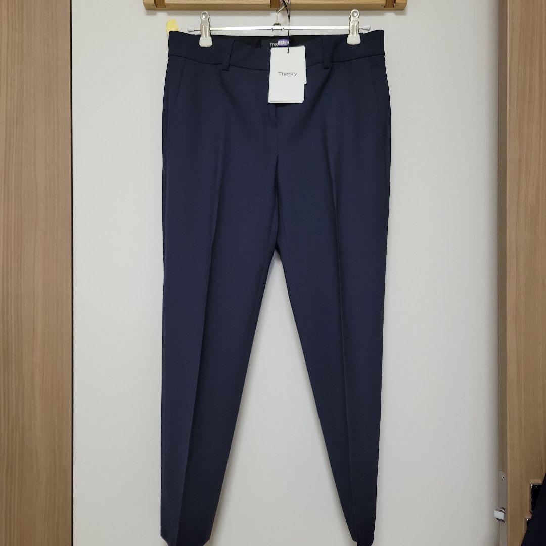 Theory　ネイビー パンツスーツ 　セットアップ