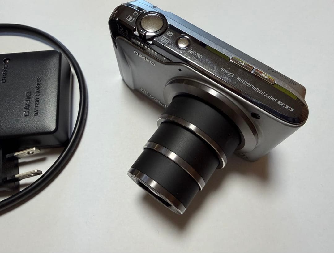 CASIO EXILIM デジタルカメラ 10倍ズーム EX-H10