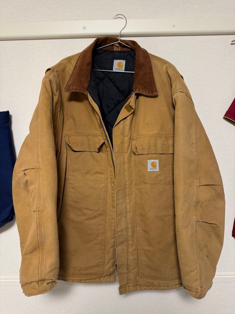 Carhartt ベージュジャケット トラディショナルジャケット