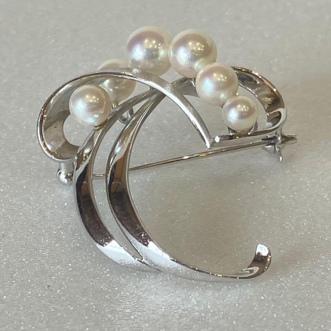 【TASAKI/タサキ パール ブローチ】真珠 レディース