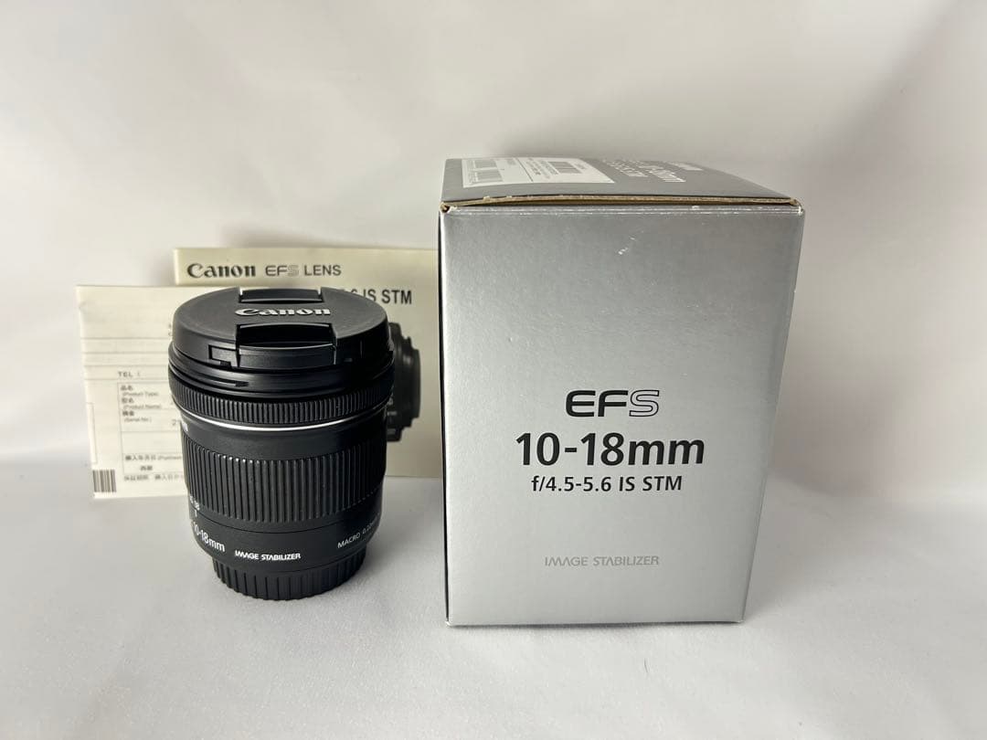 良品　Canon 超広角 EF-S10-18mm F4.5-5.6 IS STM