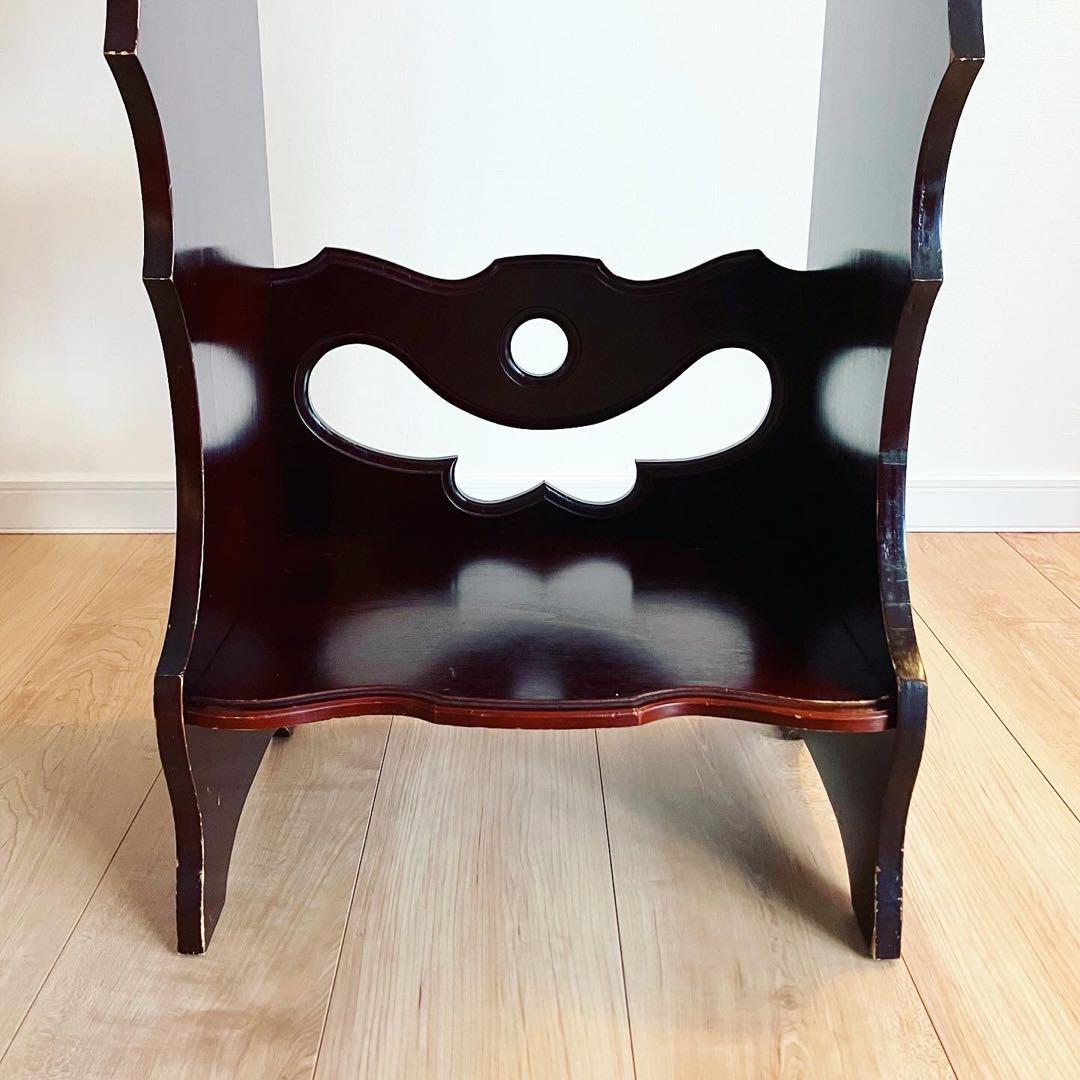 サイドテーブル　ラック　古道具　古家具　電話台　ブロカント　レトロビンテージ