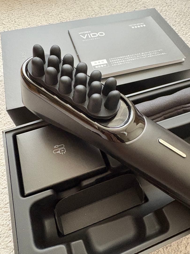 MYTREX VIDO モーションブラシ 頭皮ケア 頭皮マッサージ機 リフトケア