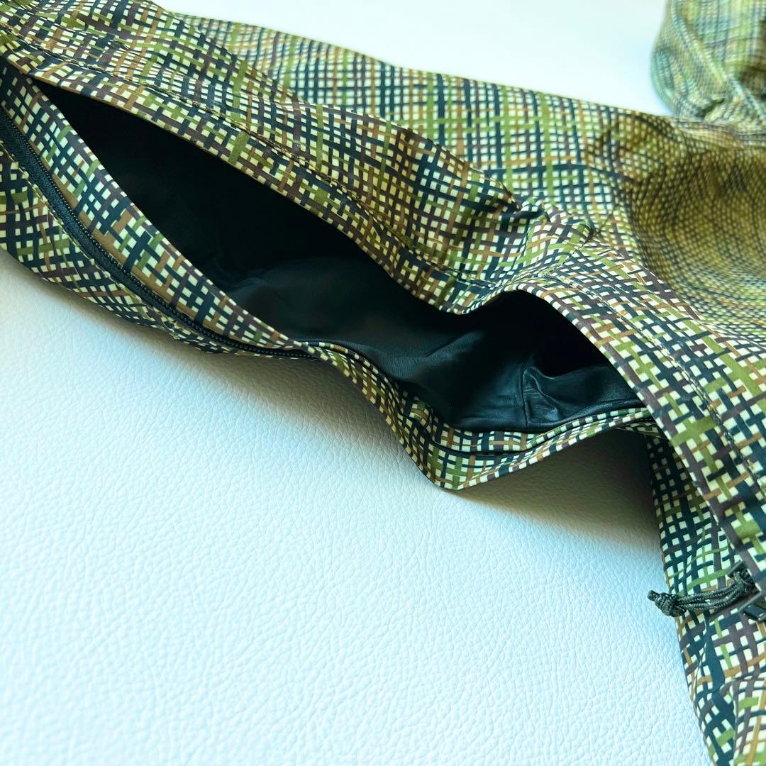 3245【美品】バートン　ジャケット akゴアテックス チェック総柄サイクリック