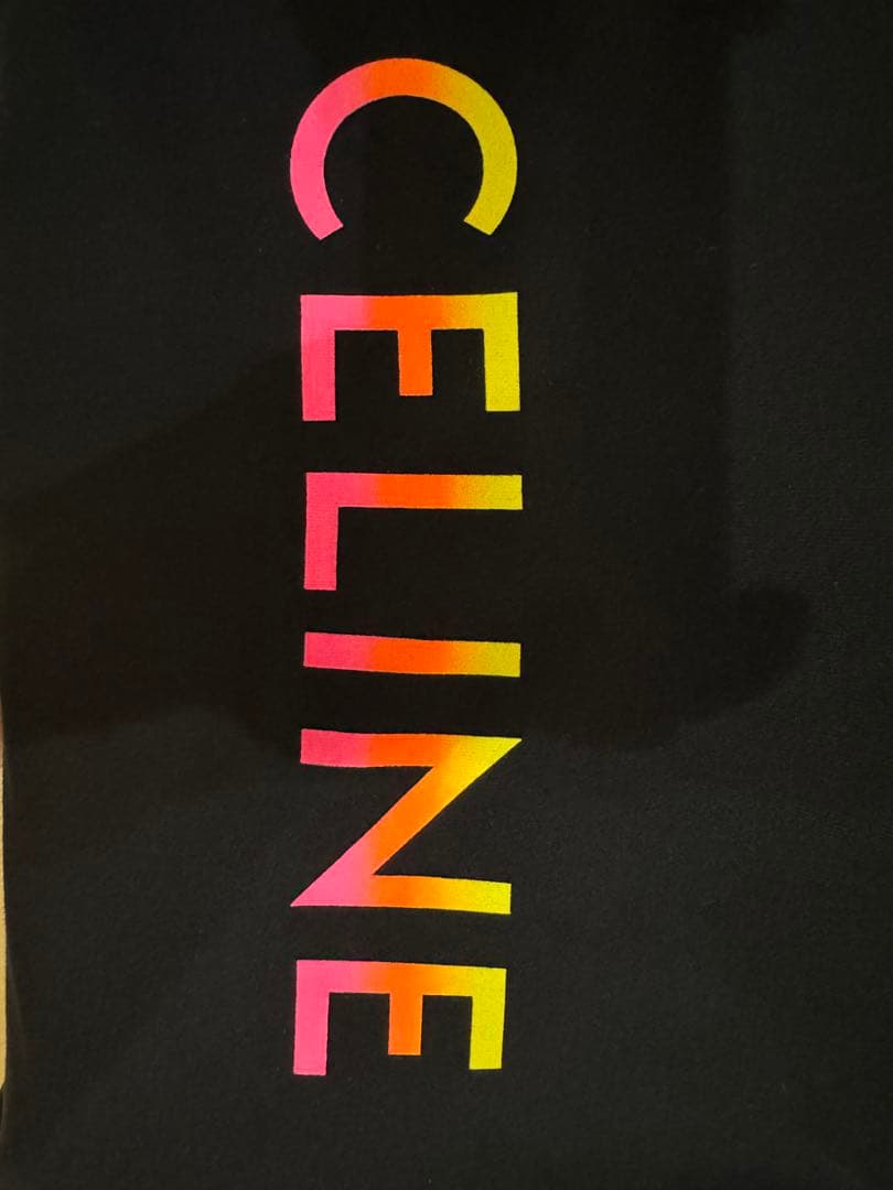 値下げ！【希少XXL】CELINEセリーヌ パーカー 2Y753670Q