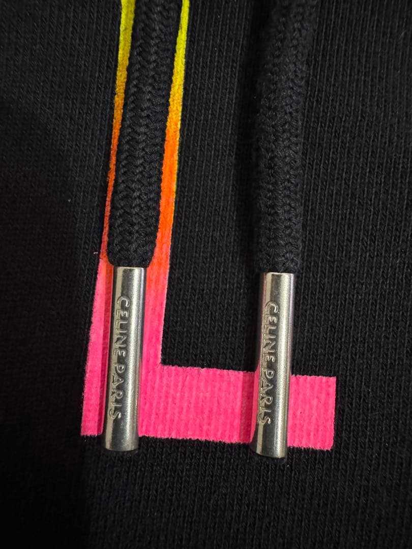 値下げ！【希少XXL】CELINEセリーヌ パーカー 2Y753670Q