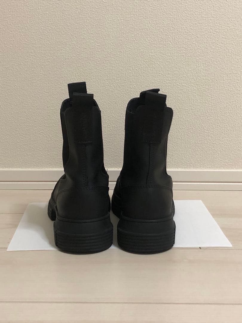 GANNI ガニーリサイクルラバーブーツ 37