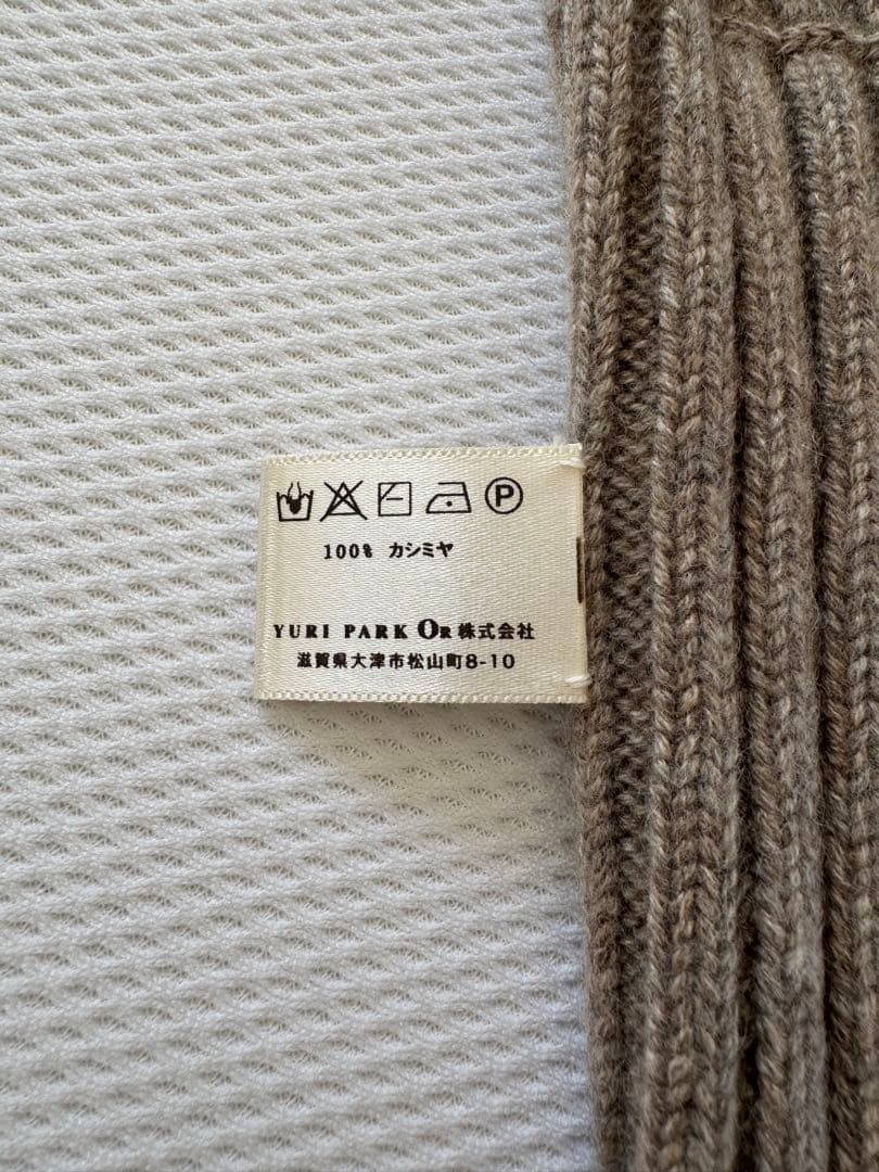 YURI PARK artigiano DANIE 5GG ネックウォーマー