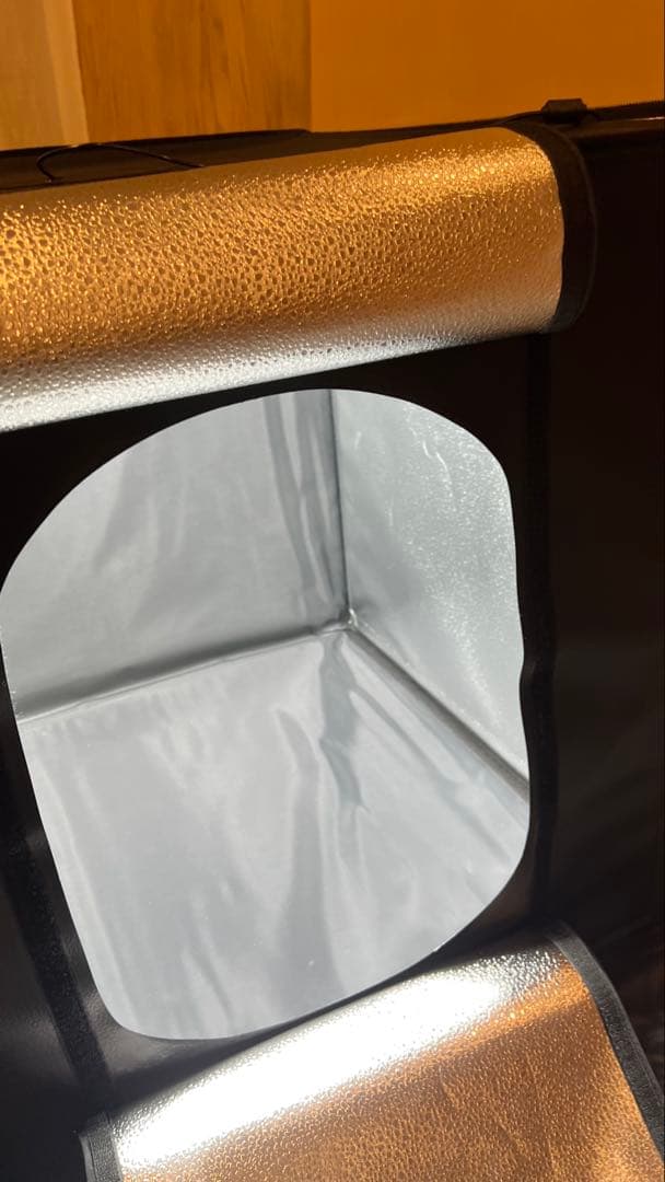 サンワダイレクト 撮影ボックス 60cm ライト付 8000ルーメン