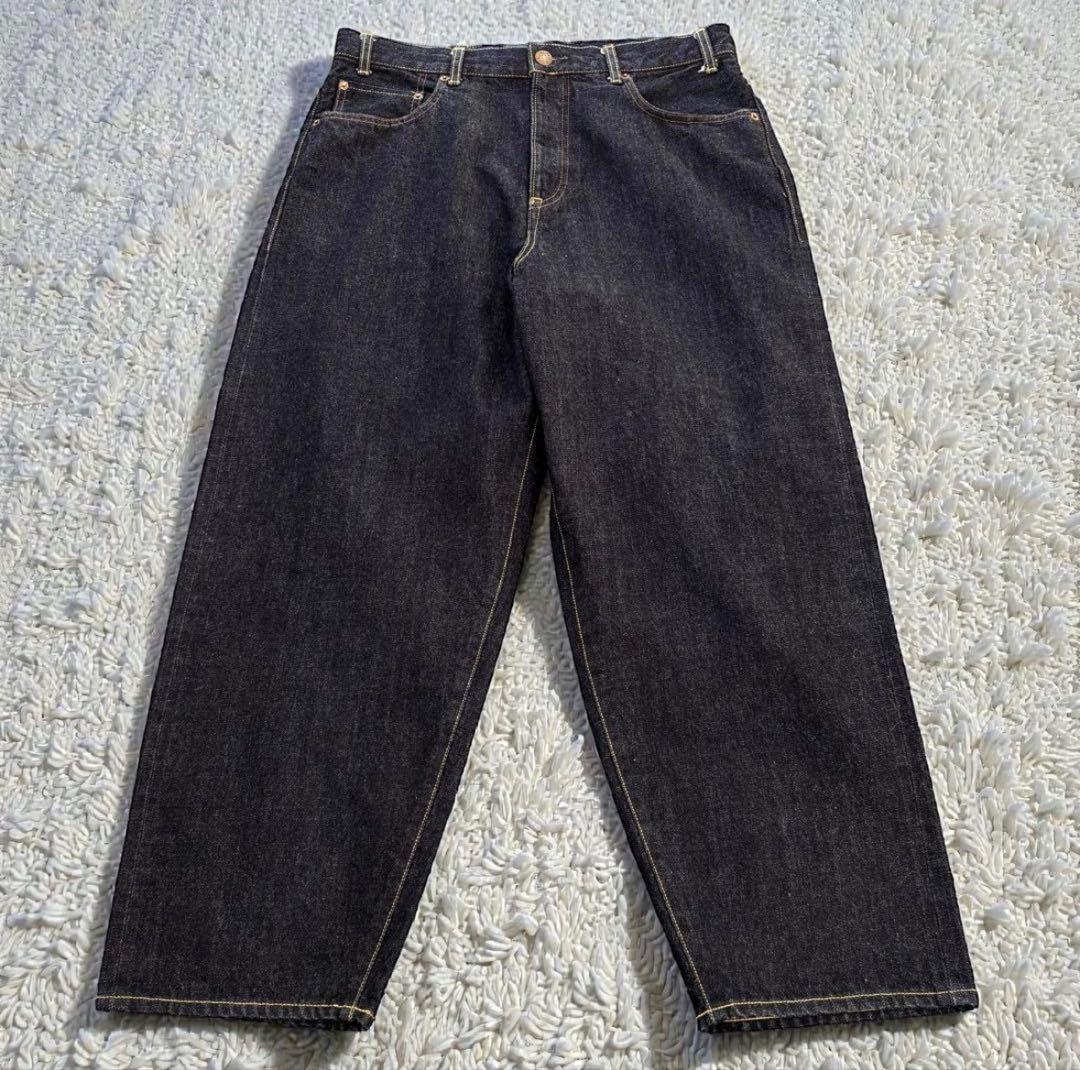 美品F.A.T. デニム FATサイズ 赤耳 セルヴィッチ ワイドテーパード