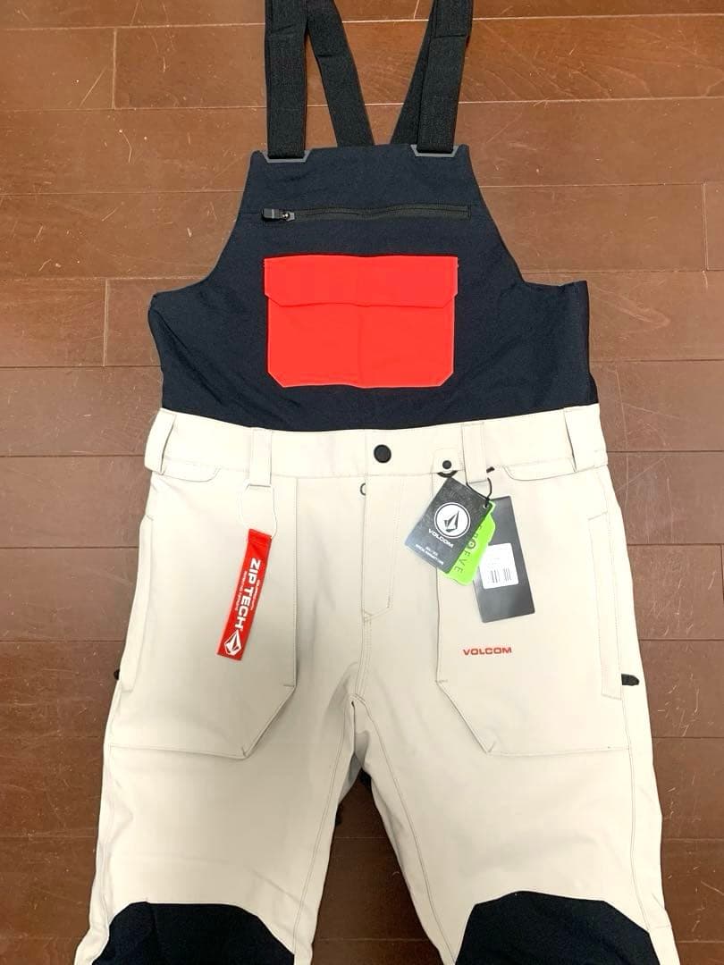 新品未使用　24-25 VOLCOM ボルコム スノーボード　ビブパンツ
